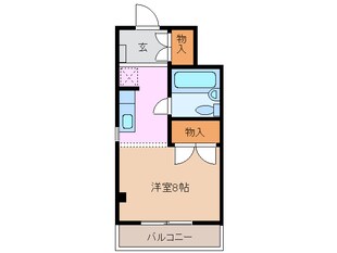 常盤マンションの物件間取画像